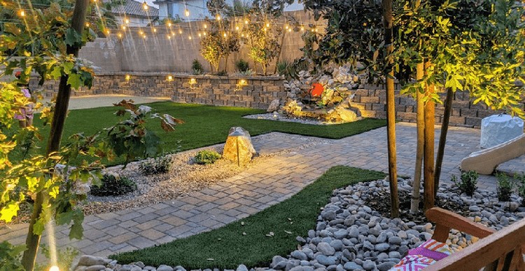 Landscaped Background